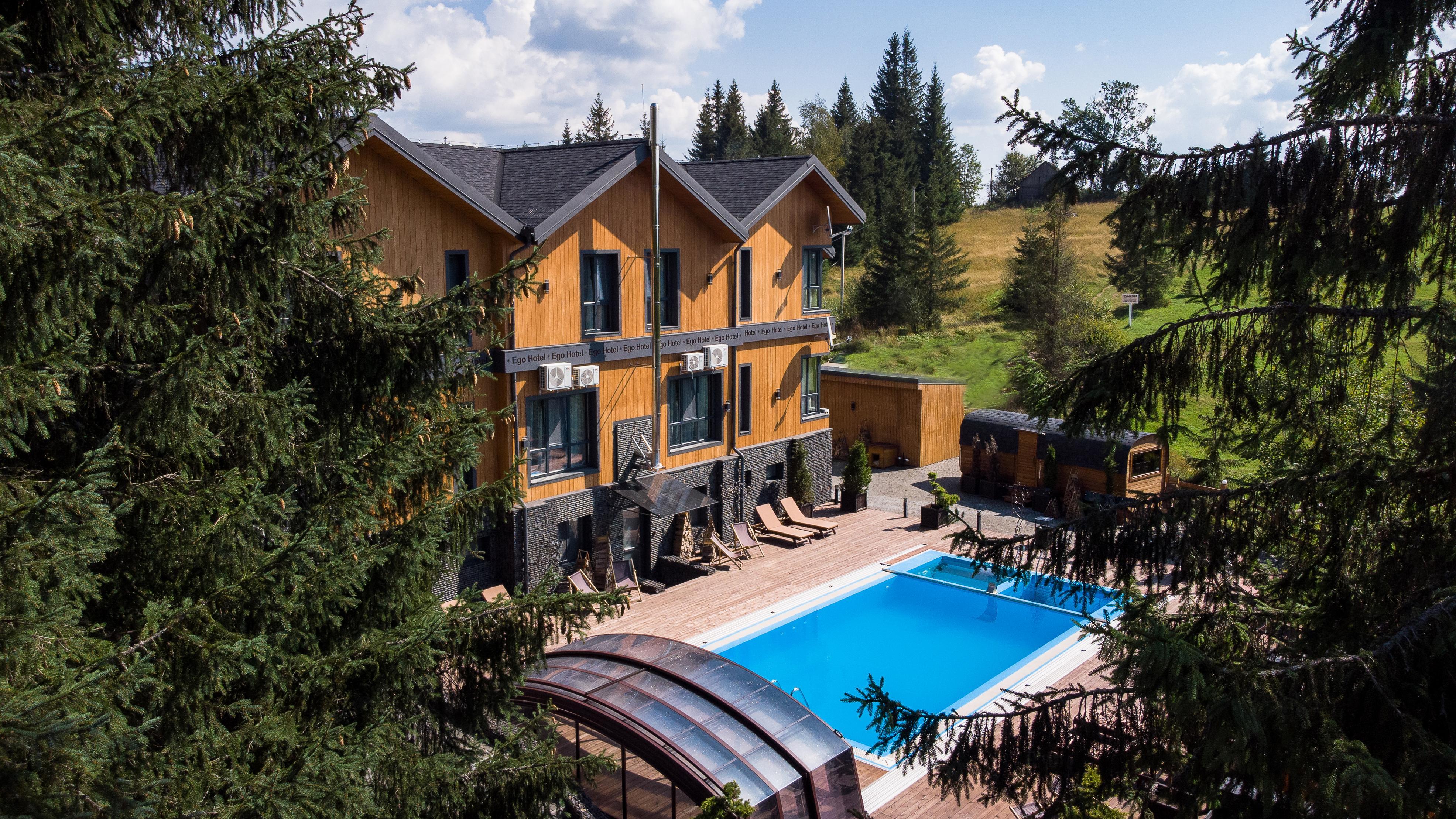 Ego Hotel Буковель Yablunytsya Exterior foto