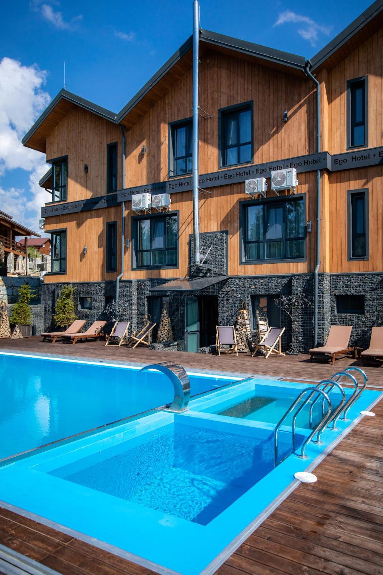 Ego Hotel Буковель Yablunytsya Exterior foto
